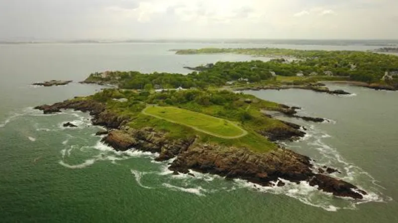 Lodge Memorial Park from above